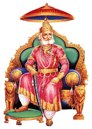 Portrait of Maharaja Agrasen statue or artwork